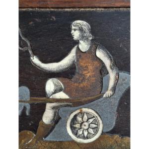 Coffret à bijoux ancien, XIXe siècle