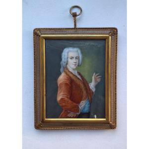 Peinture miniature ancienne, XIXe siècle