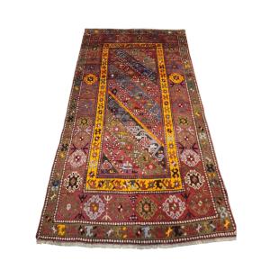 Tapis caucasien ancien fait main Gendje