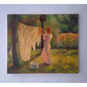 Tableau de Pierre Roger Bechon-Sauzeau, 1979