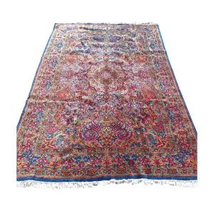 Tapis persan Kerman (Kirman) vintage fait main