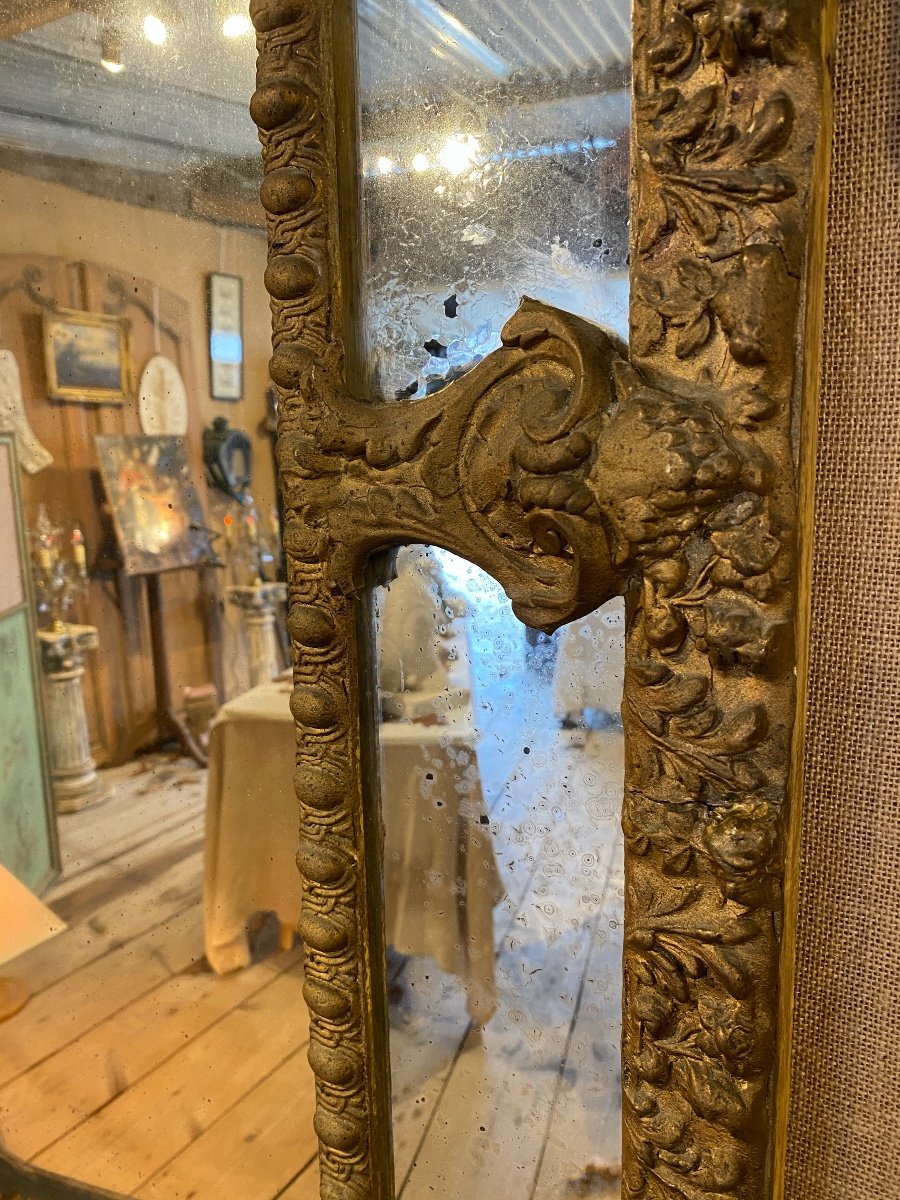 Miroir à Parecloses XIXè -photo-1