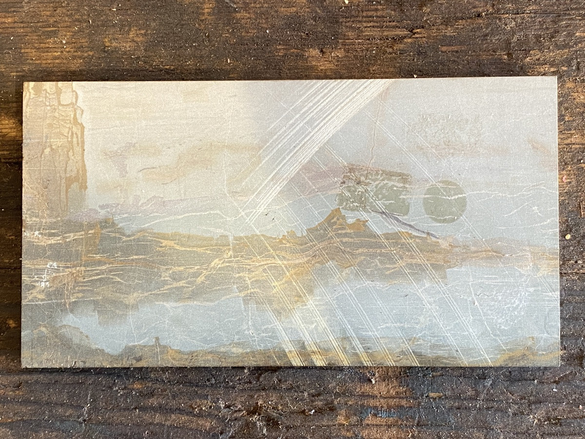 Plaque De Paésine, Marbre De Florence, Plaque De Rêve Ou Pietra Paesina-photo-4