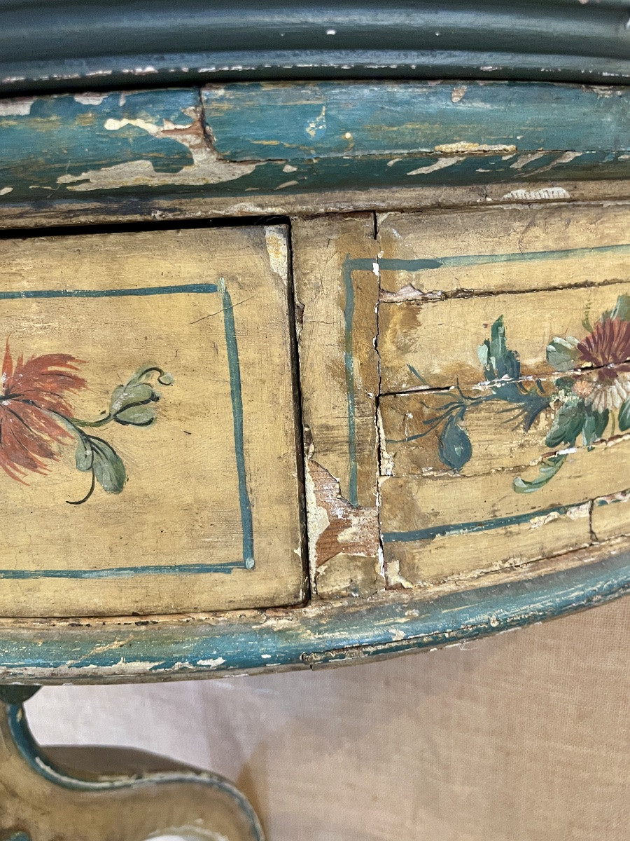 Small Wooden Console, Early 20th Century-photo-2