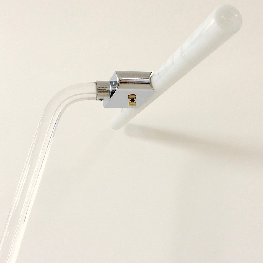Lampadaire en lucite de Peter Hamburger pour Knoll, vers 1970-photo-7