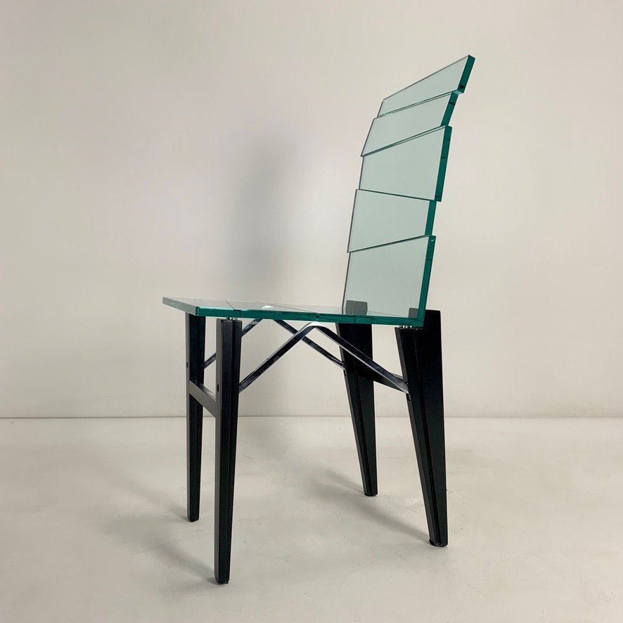 Chaise Sed de Luigi Serafini par Tonelli, 1989, Italie-photo-2