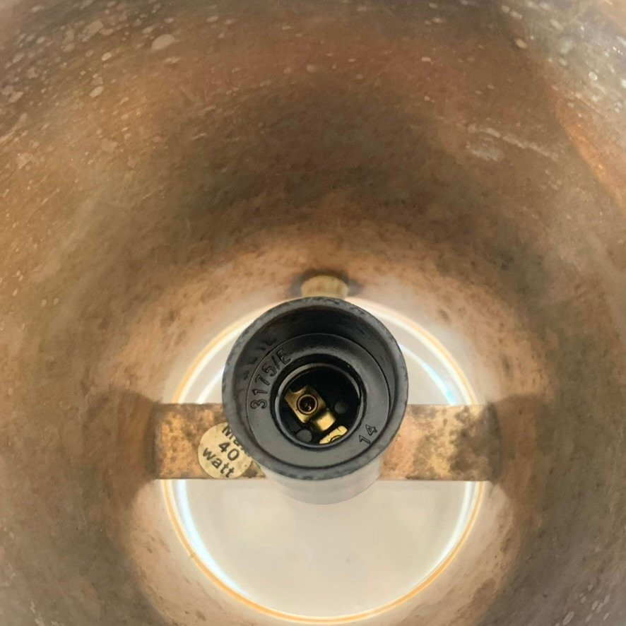 Paire de lampes de bureau signées Christofle, en métal argenté et perspex, vers 1960, France.-photo-5