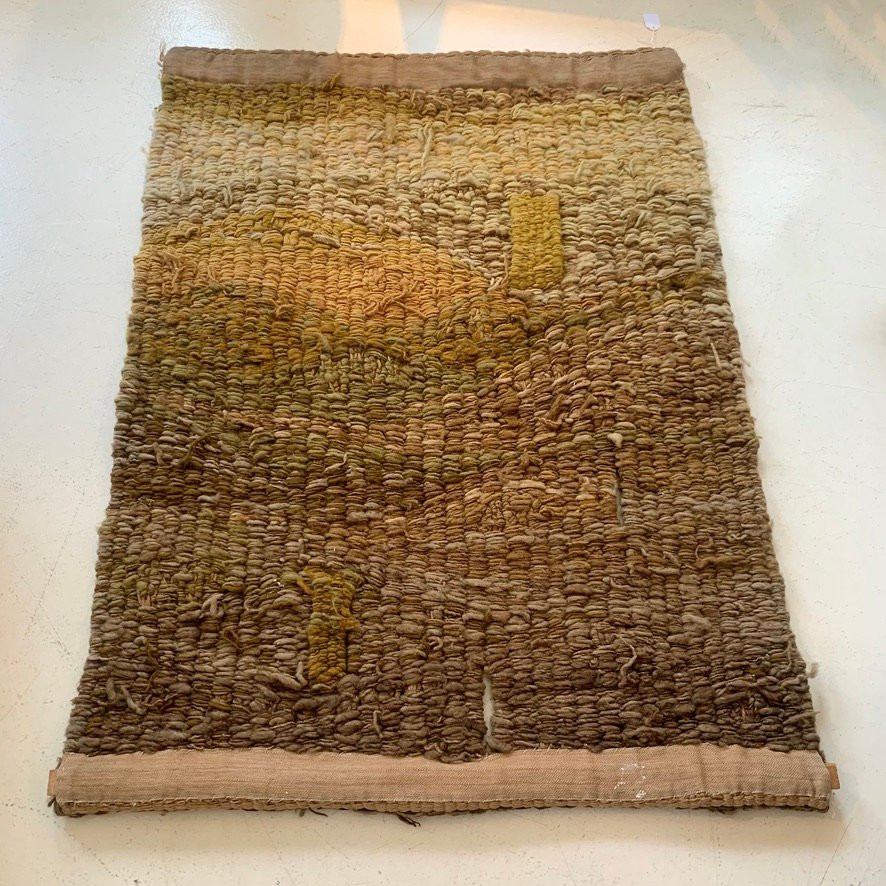 Tapisserie décorative en laine , vers 1975, France.-photo-6