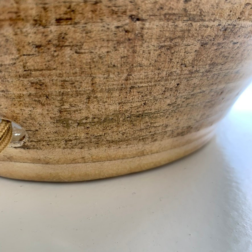 Lampe en céramique or de Georges Pelletier , vers 1970, France.-photo-8