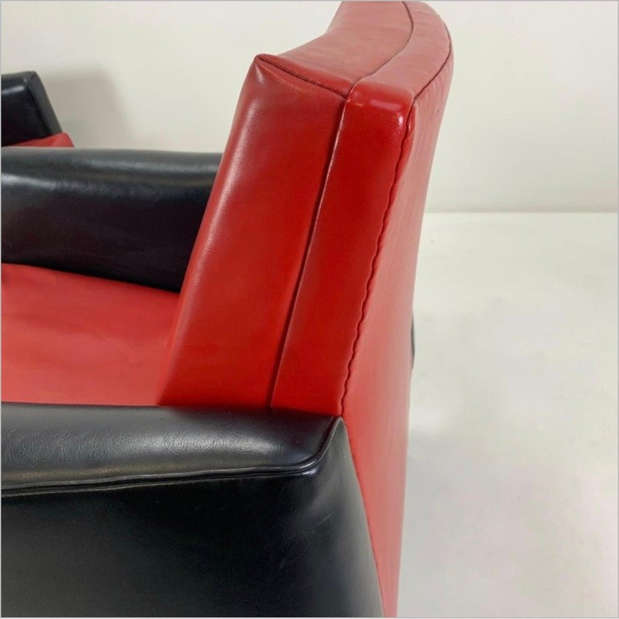 Pair Of Prélude Model Armchairs By Louis Paolozzi For Zol, Circa 1958, France.-photo-8