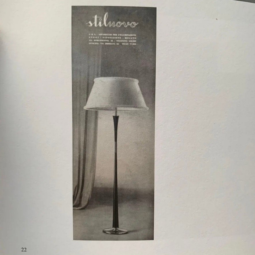 Stilnovo Floor Lamp, Circa 1950, Italy.-photo-8
