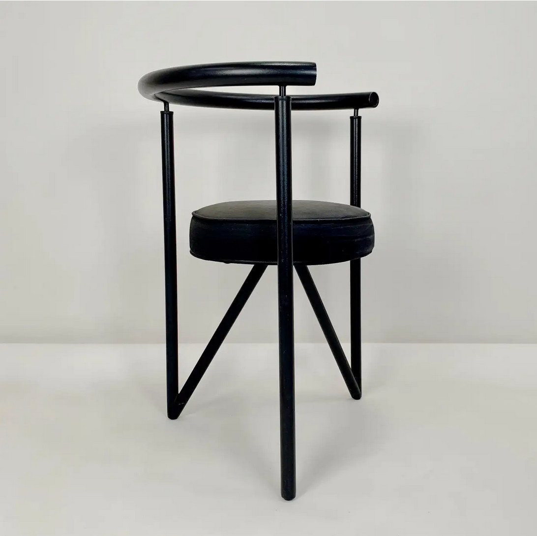 Fauteuil Philippe Starck Miss Dorn pour Disform, vers 1982, France.