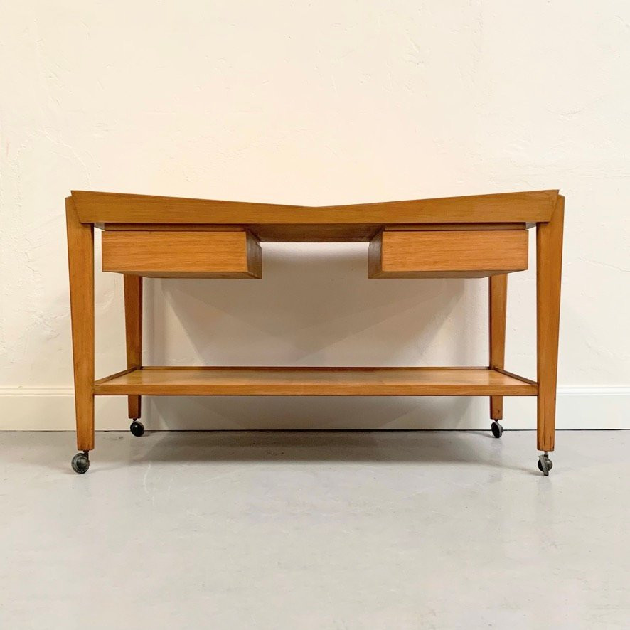 Trolley mid-century attribué à Gio Ponti , vers 1950, Italie.-photo-2