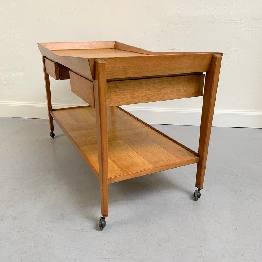 Trolley mid-century attribué à Gio Ponti , vers 1950, Italie.-photo-4