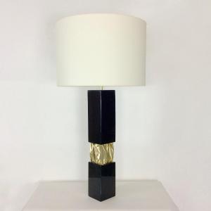 Grande lampe de Jacques Moniquet , édition Cheret, vers 1975, France