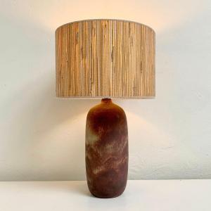 Mid-century Ceramic Table Lamp, Circa 1960, France.