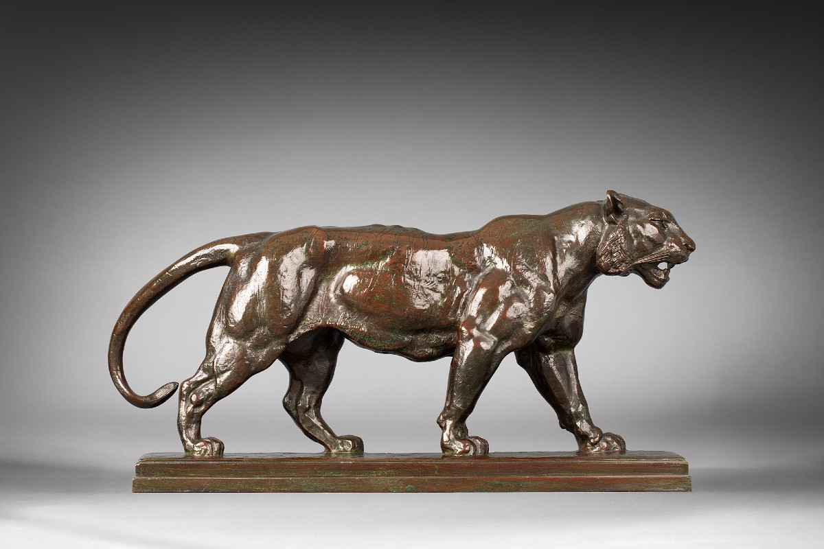Tigre qui marche, Antoine-Louis Barye (1795 - 1875)-photo-2