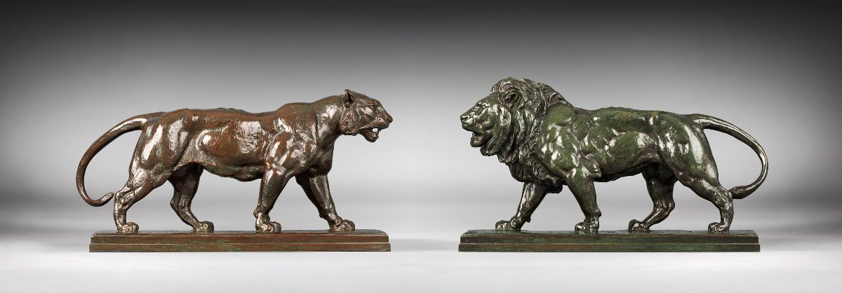 Tigre qui marche, Antoine-Louis Barye (1795 - 1875)-photo-5