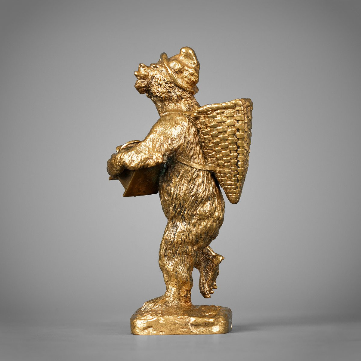 Bear With A Coffee Grinder, Christophe Fratin (1801-1864)-photo-2