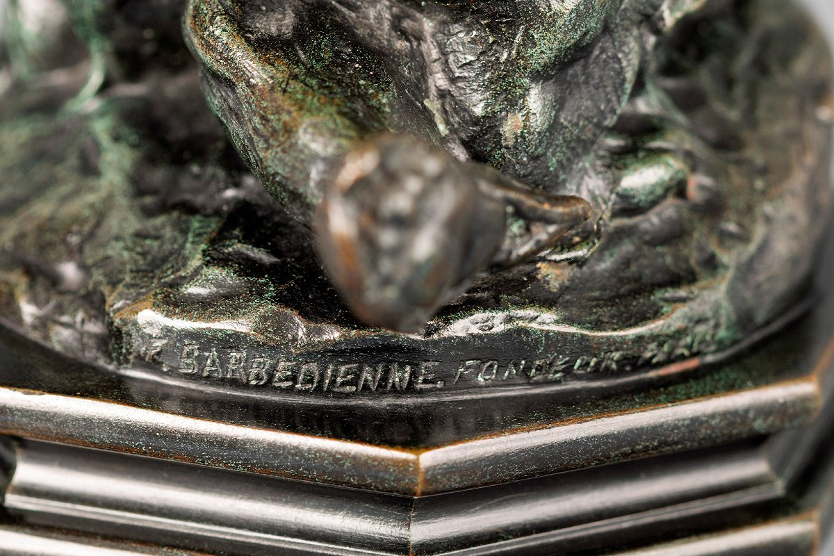 Groupe d’ours,   Antoine Louis BARYE (1796-1875)-photo-3