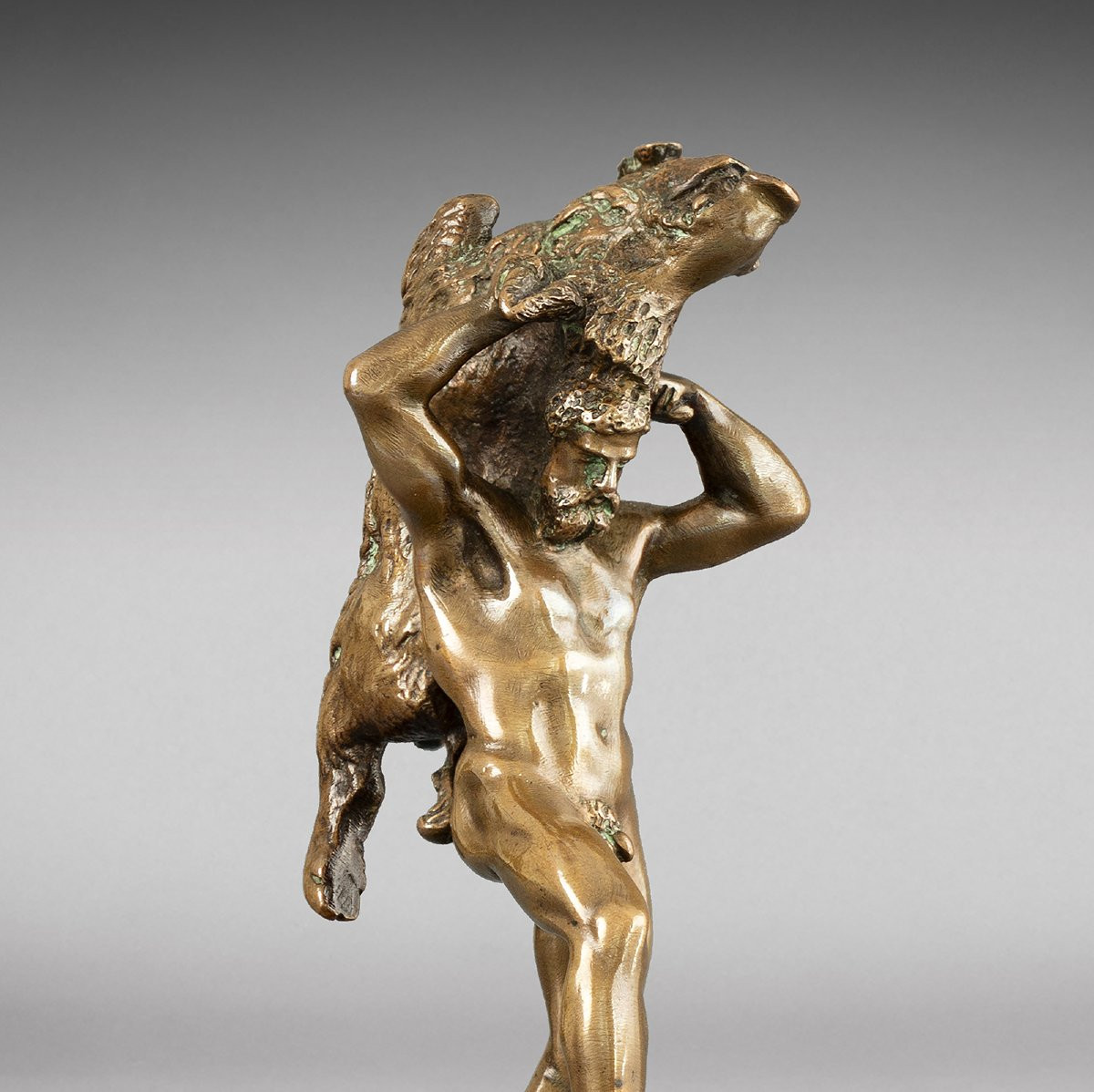 Hercule et le sanglier d'érymanthe,  Antoine-Louis Barye (1795-1875)-photo-2