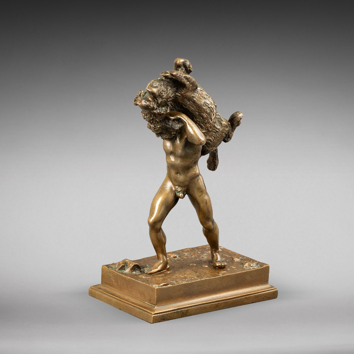 Hercule et le sanglier d'érymanthe,  Antoine-Louis Barye (1795-1875)-photo-4