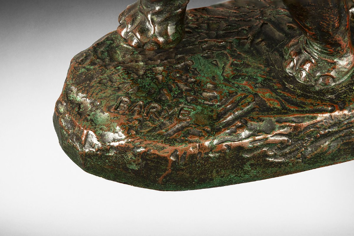 Elephant Of Cochinchina By Antoine-louis Barye (1796-1875)-photo-5