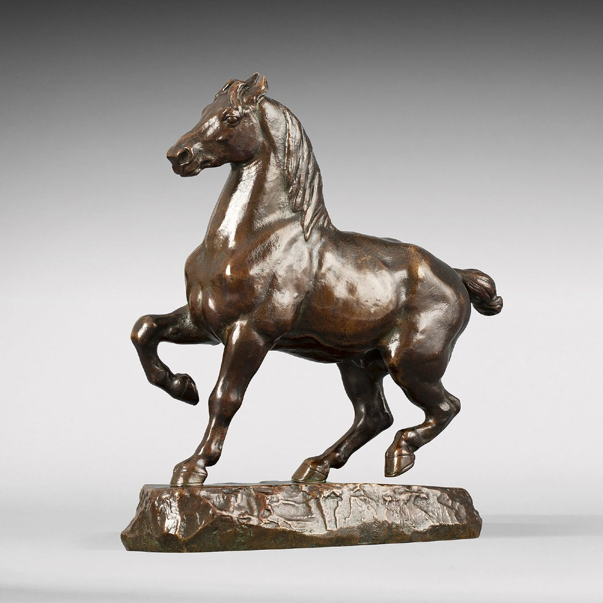 Percheron Horse, Antoine-louis Barye (1796-1875)-photo-2