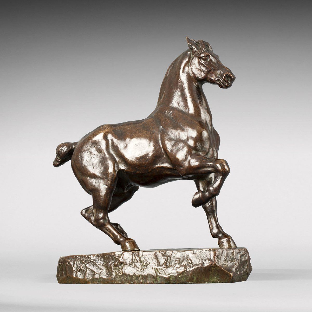 Percheron Horse, Antoine-louis Barye (1796-1875)-photo-3