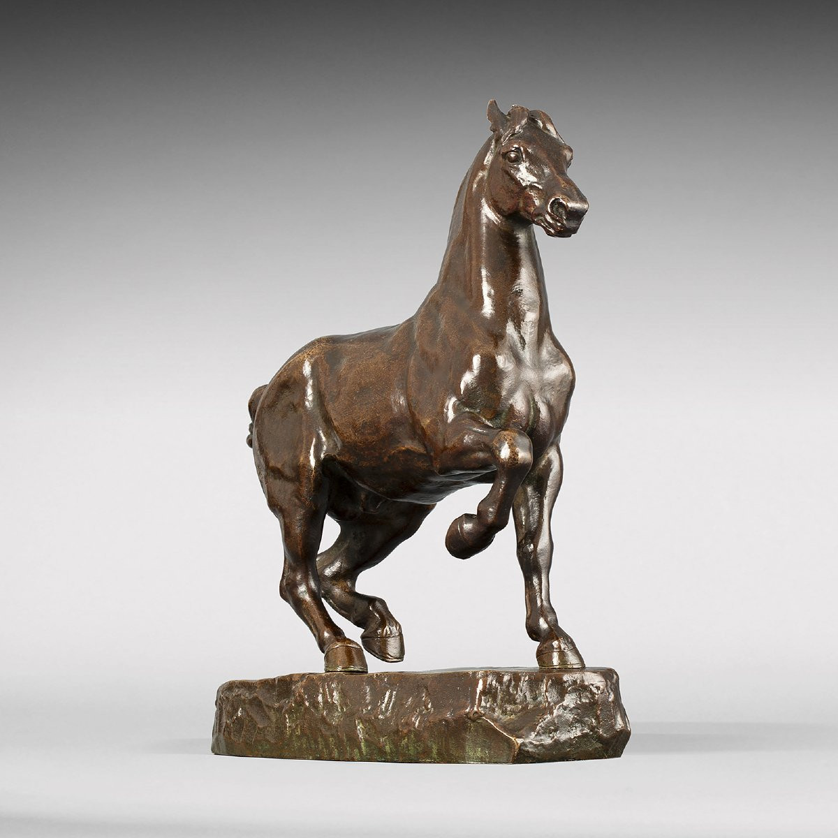 Percheron Horse, Antoine-louis Barye (1796-1875)-photo-4