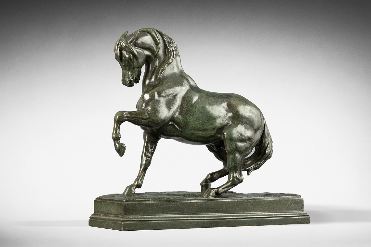 Cheval turc n°3, Antoine-Louis Barye (1795-1875)-photo-2