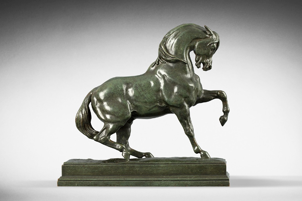 Cheval turc n°3, Antoine-Louis Barye (1795-1875)-photo-4