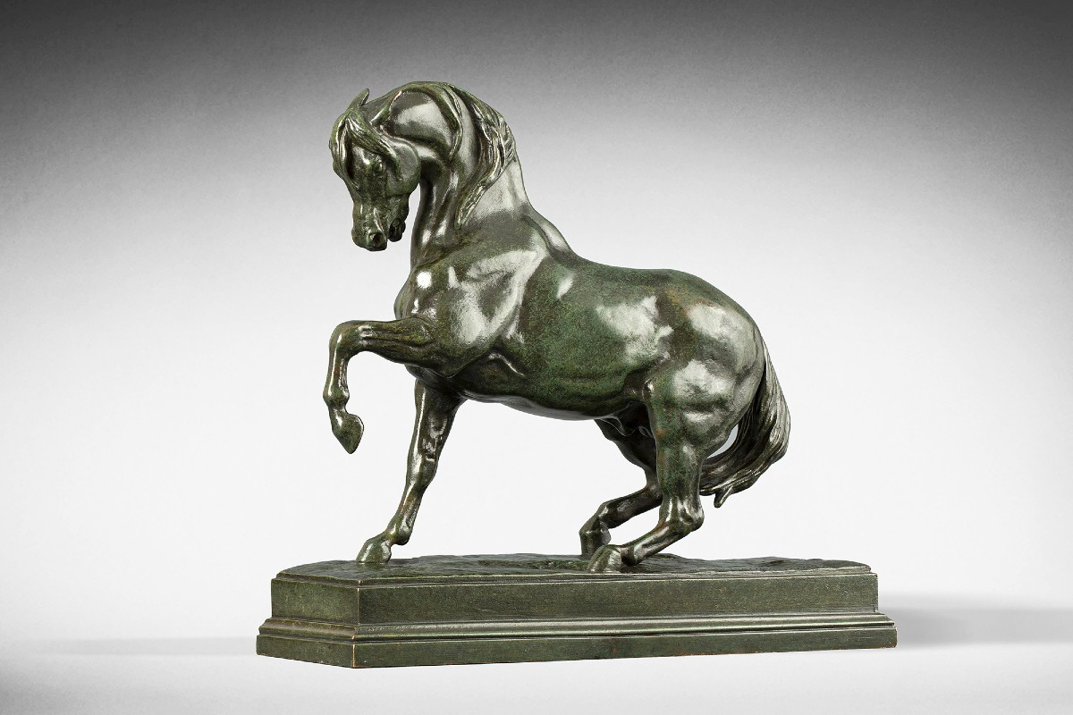 Cheval turc n°3, Antoine-Louis Barye (1795-1875)-photo-3