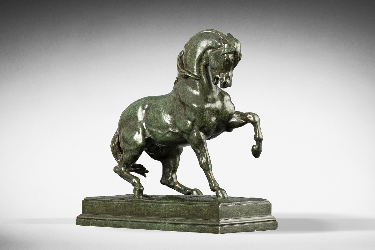 Cheval turc n°3, Antoine-Louis Barye (1795-1875)-photo-4