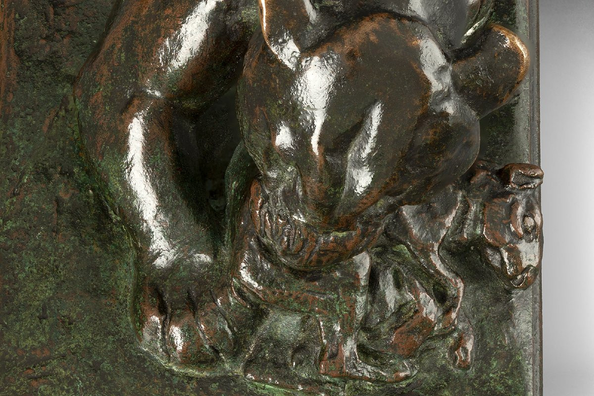 Jaguar dévorant un agouti, Antoine-Louis Barye (1795-1875)-photo-2