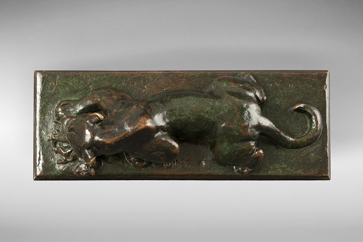 Jaguar dévorant un agouti, Antoine-Louis Barye (1795-1875)-photo-3