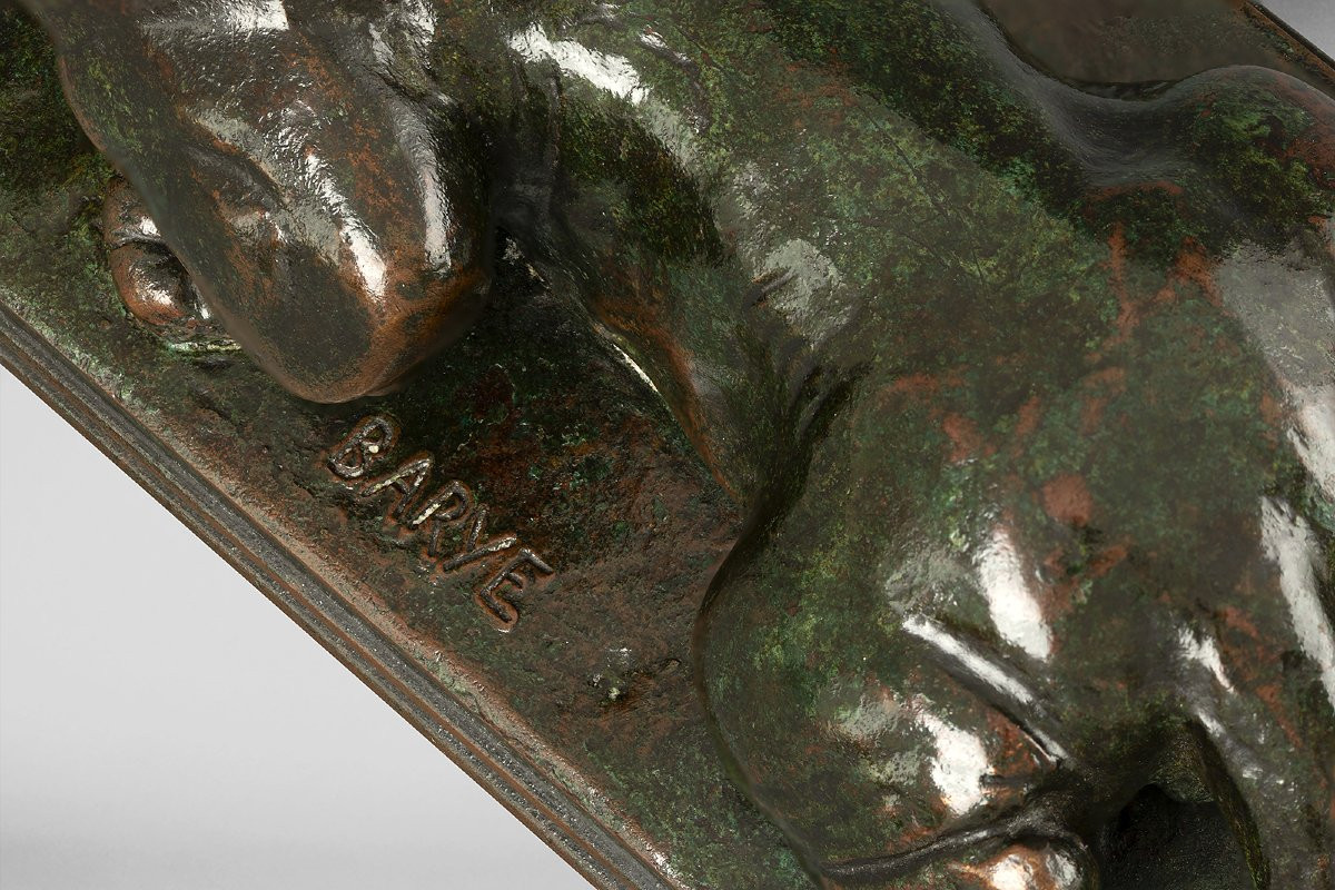 Jaguar dévorant un agouti, Antoine-Louis Barye (1795-1875)-photo-4