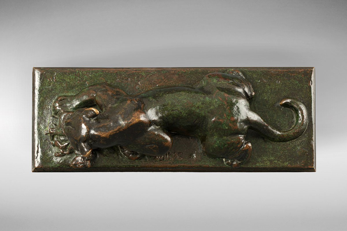 Jaguar dévorant un agouti, Antoine-Louis Barye (1795-1875)-photo-4