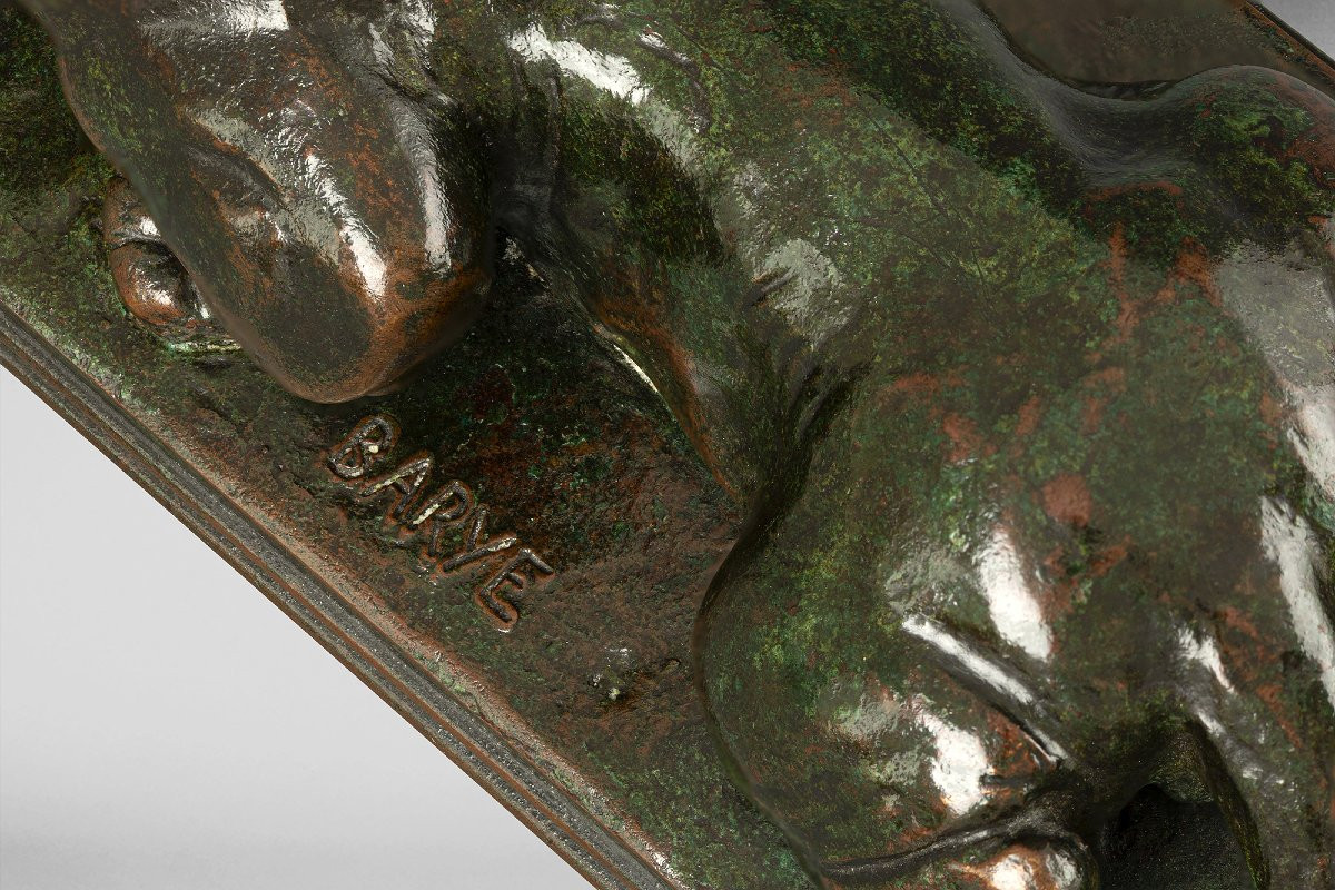 Jaguar dévorant un agouti, Antoine-Louis Barye (1795-1875)-photo-5