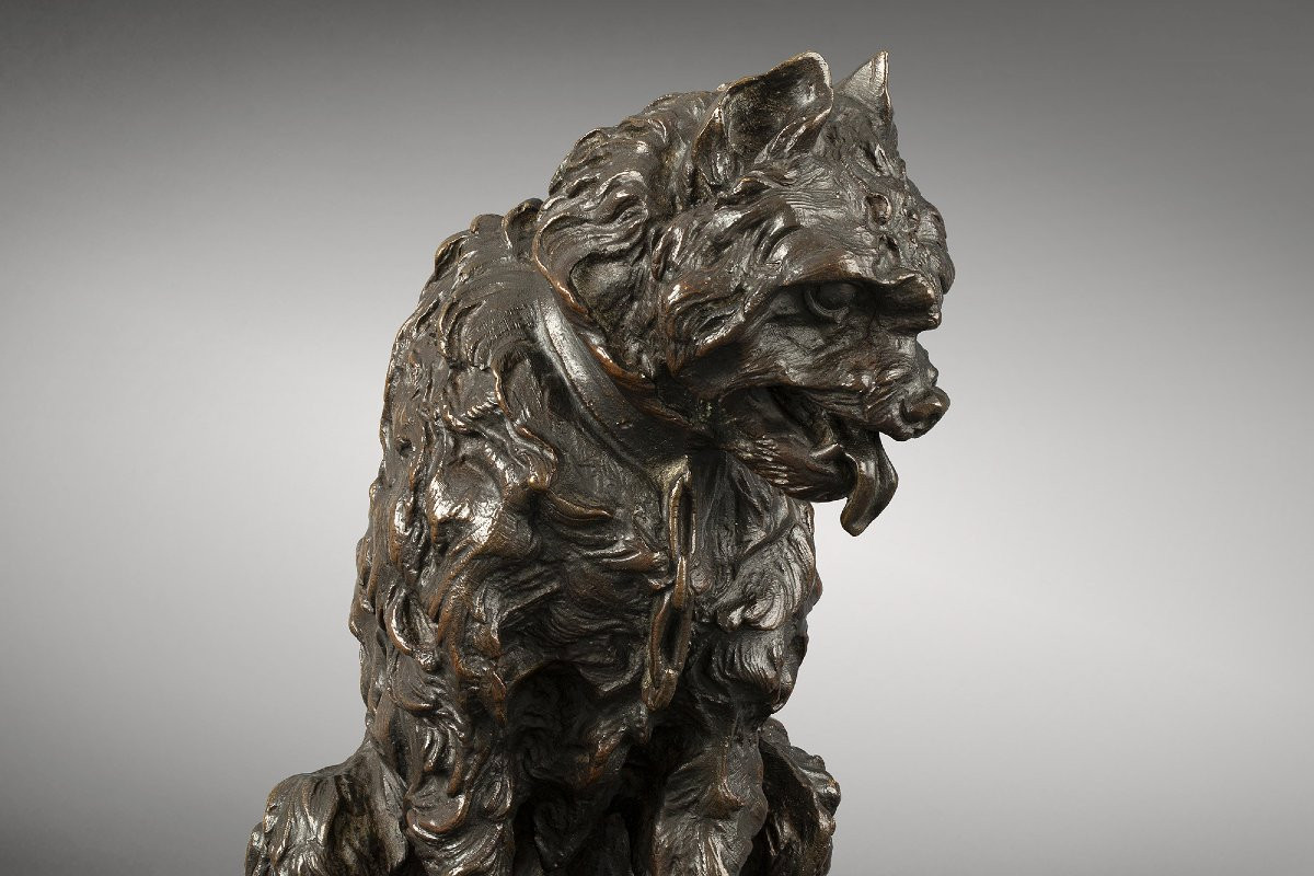 Sitting Dog "griffon" -photo-1