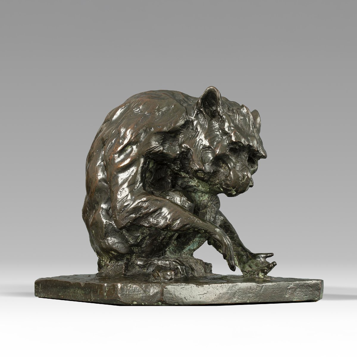 Singe au repos Guido Righetti (1875 - 1958) 