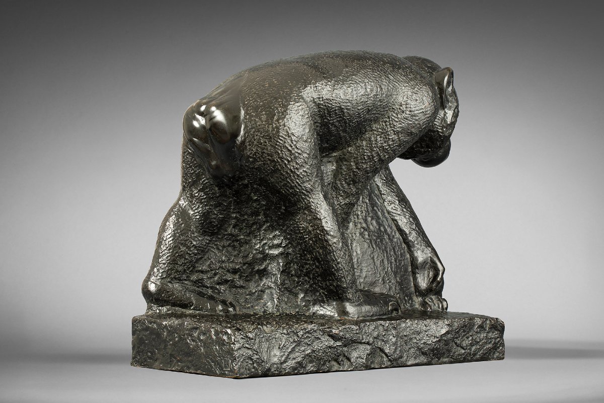 "chimpanzee" Mateo Hernández (1885 - 1949)-photo-1