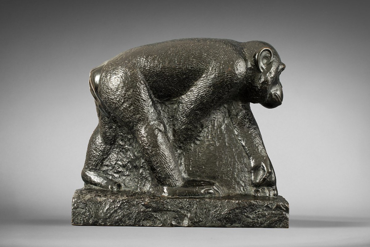 "chimpanzee" Mateo Hernández (1885 - 1949)-photo-2