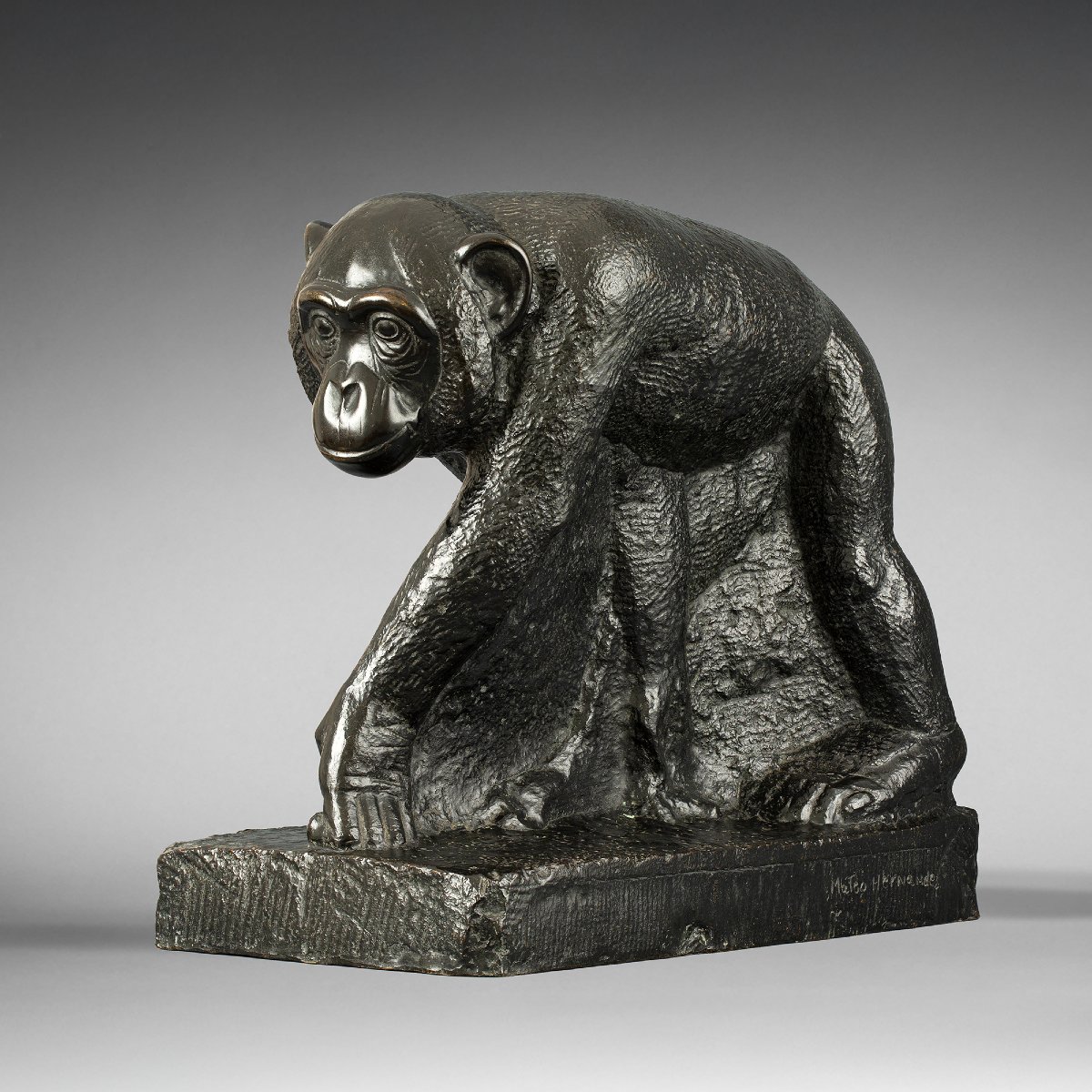 "chimpanzee" Mateo Hernández (1885 - 1949)