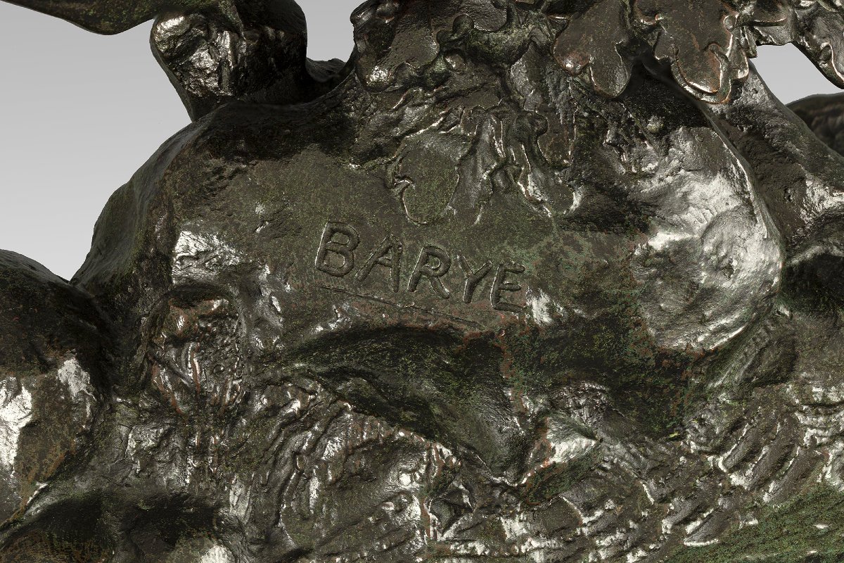 Cerf de Virginie s'élançant,  Antoine-Louis Barye (1795-1875)-photo-2