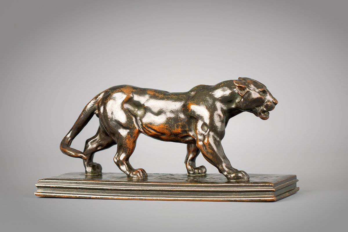 Walking Jaguar No. 2, Antoine-louis Barye (1795–1875)-photo-3