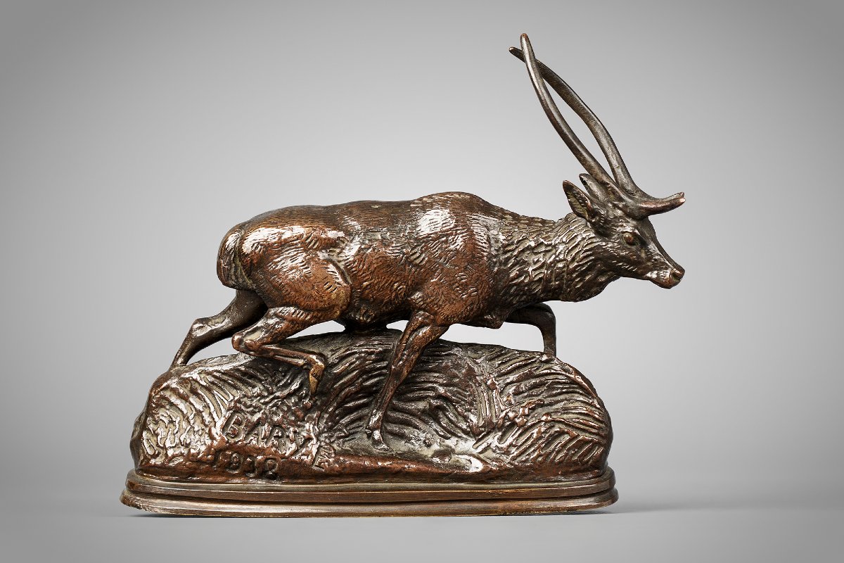 Cerf de Java, Antoine-Louis Barye (1795 - 1875)-photo-2