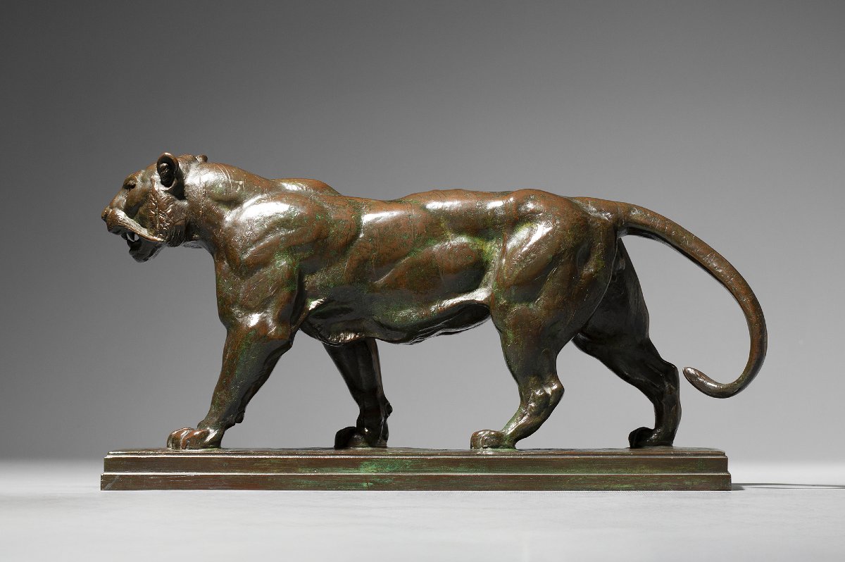 Walking Tiger, Antoine-louis Barye (1795–1875)-photo-1