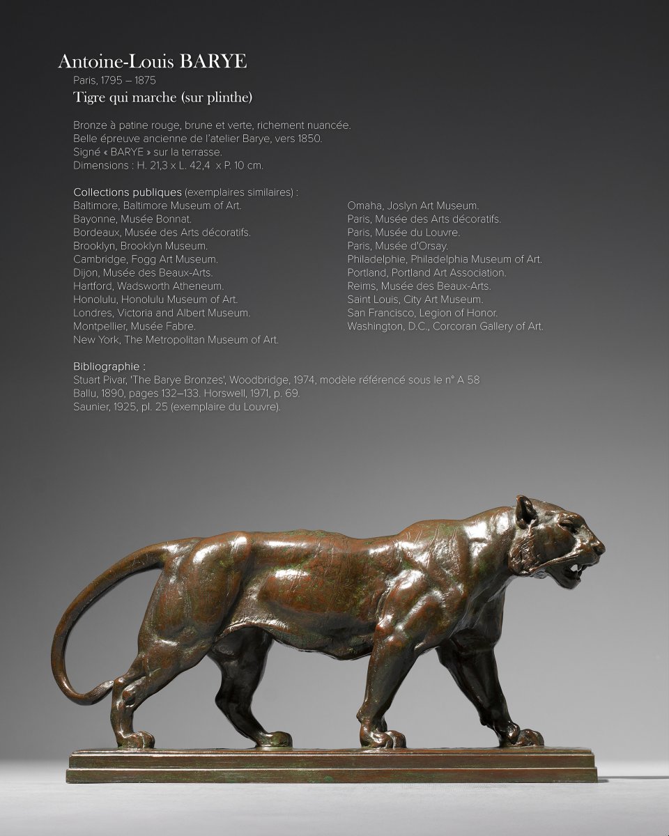 Walking Tiger, Antoine-louis Barye (1795–1875)-photo-6