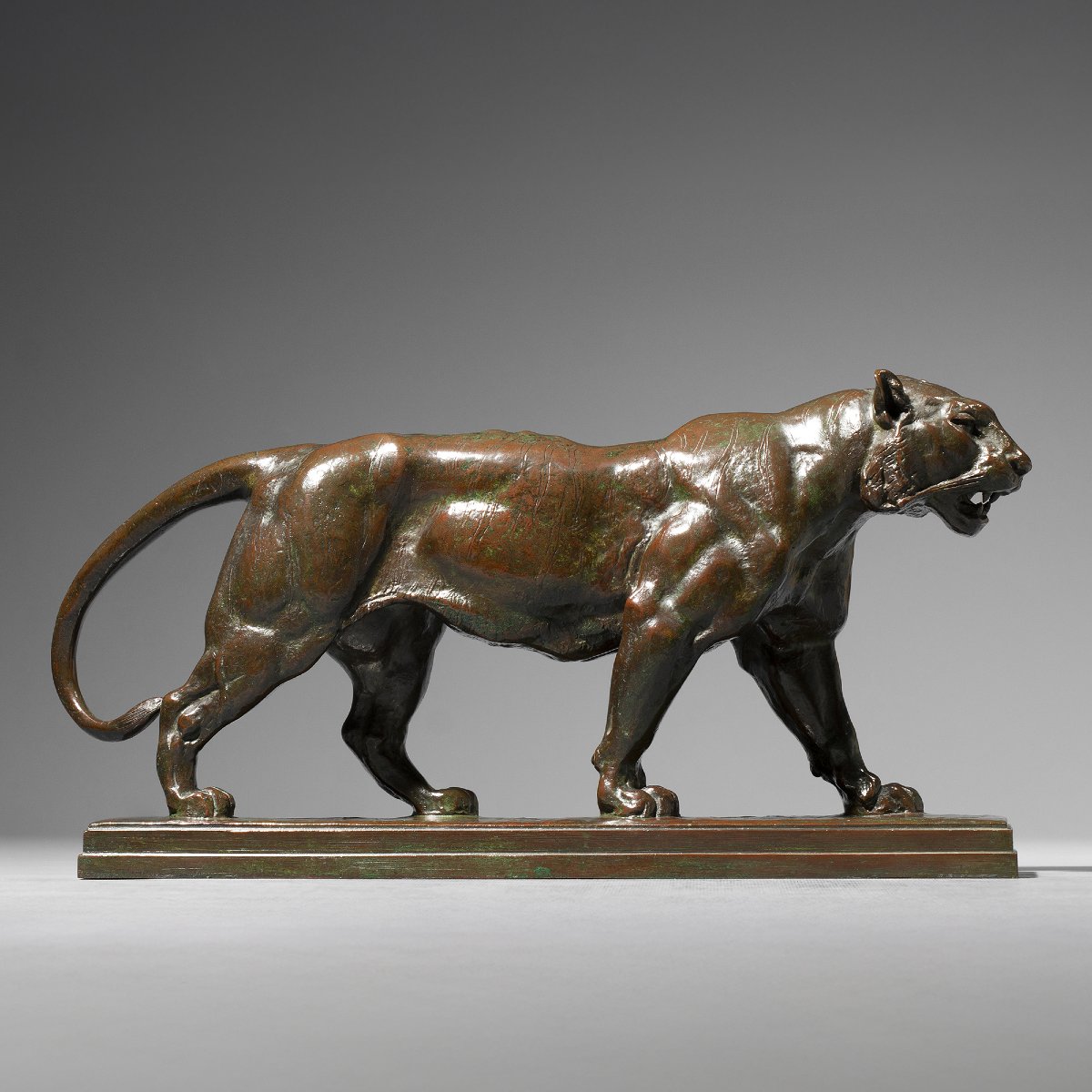 Walking Tiger, Antoine-louis Barye (1795–1875)